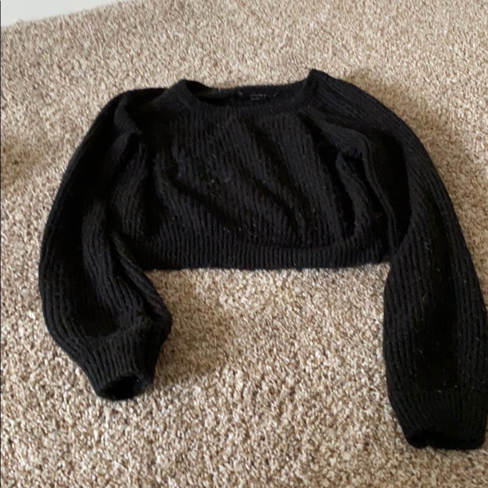 Womens Forever 21 crop sweater